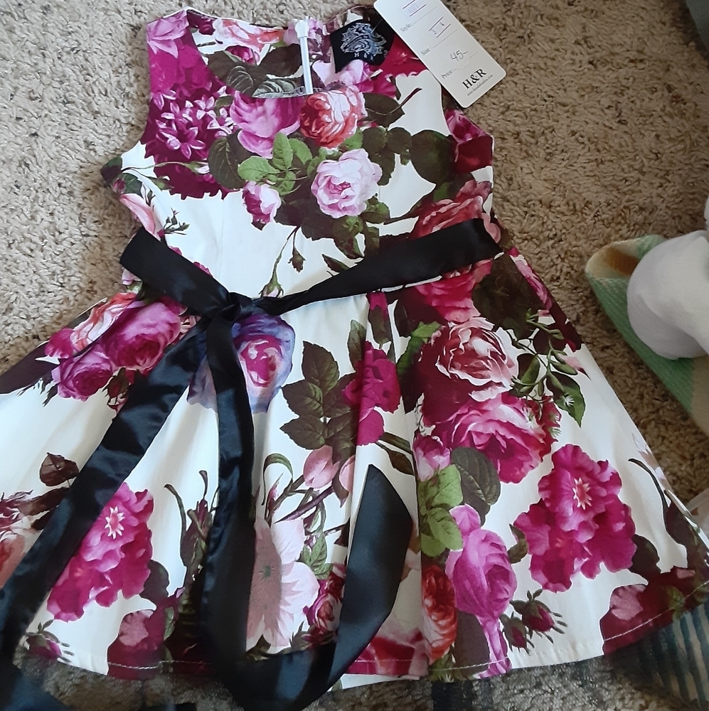 Vintage flower dress